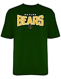 NCAA Baylor BearsメンズEverlasting Tシャツ、M、フォレストグリーン