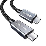 認証済み CABLETIME USB-C & USB-C Thunderbolt 3 ケーブル (50CM) 【超高速 40Gbps 100