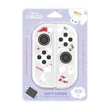 Switch Switch有機EL コントローラー カバー クリア 透明 ベイマックス ディズニー キャラクター Disney PG-DJC04BAY