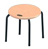 ハンドルスツールローHS-3Tナチュラル/ブラック