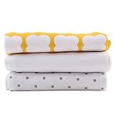 Minene Super Soft Dribble Burp Cloths Set of 3 by Minene