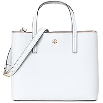 トリーバーチ　トートバッグ　レザー　でかロゴエンボス　リボン　2way TORY BURCH トリーバーチ バッグ リサイクルポリエステル レザー