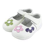 SSJH ベビーシューズ 子供シューズ キッズ靴 女の子 ガールズ お花 本革 マジックテープ 耐磨 軽量 滑り止め 可愛 素敵 おしゃれ カジュアル 夏 通園 通学 七五三 結婚式 発表会 お出かけ