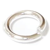 丸カン マルカン１個売り シルバー925 ハンドメイド パーツ 線径1,2mm 直径7mm 内径4mm