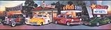 Mel's Diner Cars Wallpaper Border Chevy Ford Flames by Chesapeake [並行輸入品]
