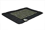 OVIDA SeHeat Natural Jade & Tourmaline Mat Far Infrared Electric Heating Therapy Pad, Small, 19'' L 