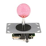 Baoblade 全4色　ボール　ジョイスティック　コントロール　アーケードゲーム用　ファイトスティック　DIYキット　 - ピンク