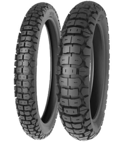 Amazon.co.jp: DUNLOP バイク タイヤ D605 3.00-21/4.60-18 ブロック