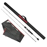 RoseWood イカ釣り竿1.8メートル高炭素ストレートハンドルガン釣竿スーパーソフトスーパーセンシティブ (ガンハンドル)