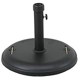 (R&E) パラソルベース ブラック 単品 (22kg)
