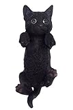 ガーデン オブジェ・置物 ハンギングタイプ （キャット・クロ） QYL1170