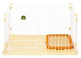 アドメイト 2ドアパピーサークル 屋根面・トイレセット 仔犬・超小型犬用