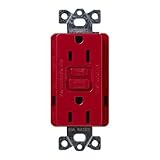 Lutron SCR-15-GFTR-HT Satin Colors 15A GFTR Electrical Socket Receptacle, Hot by Lutron [並行輸入品]