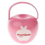 Kesoto 全2色　携帯用おしゃぶりボックス　家庭　旅行　持ちやすい　 - スタイル1 - ピンク