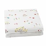 Auggie Crib Sheet, Rabbit Patch by Auggie [並行輸入品]
