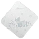 Breganwood Organics Baby - Toddler Hooded Towel, Grey Ferret Prairie Collection by Breganwood Organi