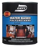 Deft Interior Exterior Water-Based Polyurethane Clear Satin Finish, Quart [並行輸入品]