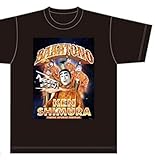 志村けんの大爆笑展 バカ殿Tシャツ ブラック XL
