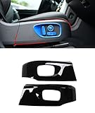 CHEYA ABSピアノブラックシートサイドフレームカバートリムステッカー