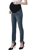 Momo Maternity PANTS レディース US サイズ: 32 カラー: ブルー
