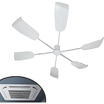 サークルエコファン 業務用 エアコン 風よけ カセット型 簡単取り付け 工具不要 サークルエコファン 業務用 エアコン 風よけ カセット型 簡単