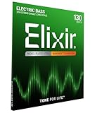 ELIXIR(エリクサー) Elixirベースバラ弦 NANOWEB ニッケル 5弦用 Long Scale .130 #15430 【国内正規品】