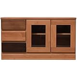 大川家具(日本製) 天然木組合自在キャビネット 90ローボード ic0022 代引不可