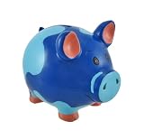 ブルーPiggy Coin Savings Bank 6で。