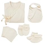 CREAMHAUS 正規輸入品 ベビー服 イヌア オーガニックベビー用品セット クリームハウス