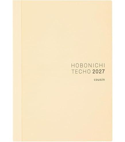Amazon.co.jp: ほぼ日手帳2026本体オリジナル[A6/1日1ページ/1月/月曜