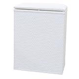 (50cm L x 31cm W x 70cm H, White) - Lamont Limited Barrington Family Hamper, 70cm by 31cm, White