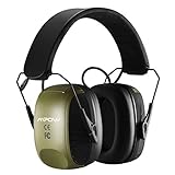 Mpow 防音イヤーマフ ヘッドホン 騒音対策 ノイズ音量調整/音楽聴く可能 聴覚過敏に対応 ANSI S3.19/CE EN352-1認証済み 大人/子供兼用 グリーン