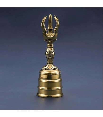 Amazon.co.jp: 土砂器 真鍮製磨き仕上げ 18cm 蓮華彫入 密教法具 寺院 
