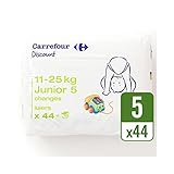 1パック割引サイズ5キャリーパック44 (Carrefour) (x 2) - Carrefour Discount Size 5 Carry Pack 44 per pack (Pack of 2)