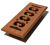 Decor Grates 3-inch by 10-inch木製スクロール床登録 WS310-N 1