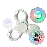 mchoice 3pcs LEDライトボタン付きfor Fidget HandスピナーTorqBar指おもちゃEDCフォーカスジャイロ