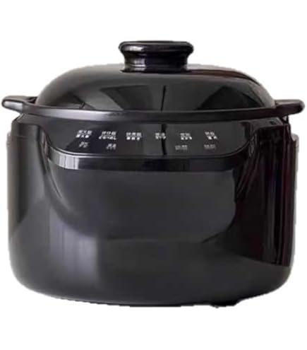 Amazon | カマノ 土鍋炊飯器 4合 ブラック SY-153-4-BK SOUYI ノン