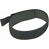 Silverline 10 Pack 150mm Black Hook & Loop Cable Cord Ties Tidy Straps