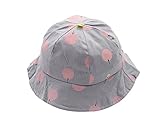 Hollazilla(ホラズイラ) 綿 新型 赤ちゃん 日焼け止め 太陽帽 パラソル帽 縁がある 女児 帽子