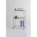 LIFELEX システムラック 60W 可動棚 幅59.5×奥行34.5×高さ94cm タイプ:3段 KMT18-5910