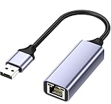 Type-C/USB-A 有線LANアダプター、1Gbps高速通信、USB-RJ45変換、イーサネットアダプタ、ギガビットLANケーブル、USB変換アダプタ、アルミ合金、Switch/Windows/Mac OS/Linux対応 (USB-A 3.0 1個)