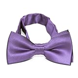 MHAstyle 子供用 蝶ネクタイ 20177 L.パープル