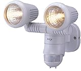 ムサシ RITEX 防雨センサーライトM ハロゲン100W×2 M-2200