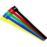 TRUSCO(トラスコ) マジックバンド ストラップ 40cm アソート (4本入) MKS-3840-S