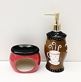 トスカーナ手描きFleur De Lisコーヒーデザイン* * * *コレクション全体を取得 85188/89