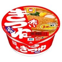 Amazon.co.jp: 東洋水産 マルちゃん 赤いまめきつねうどん(西