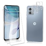 【４枚】FOR Motorola MOTO G53J 5G / G53Y 5G 用のガラスフィルム（2枚入）+ FOR Motorola MOTO G53J 5G 用のカメラフィルム（2枚入）超薄型 硬度9H 指紋防止 日本旭硝子製 for Motorola MOTO G53J 5G / G53Y 5G 対応 保護フィルム 飛散防止/耐衝撃/気泡ゼロ 液晶フィルム PCduoduo