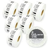 【ラベルファーム】LP-S4062 マックス 互換食品表示ラベル (6ロール) 40mm x 62mm 楽ラベ LPシリーズ等に