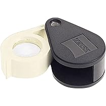 ドイツ製 Zeiss カールツァイス社 トリプレット宝石ルーペ D40 10倍 Zeiss カールツァイス製 ルーペ トリプレット D40 ブラック