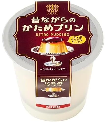 Amazon.co.jp: トーラク 昔ながらのかためプリン【90g×6コ】【クール便